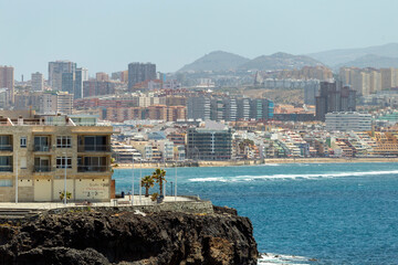 Playa del Confital beach in Las Palmas