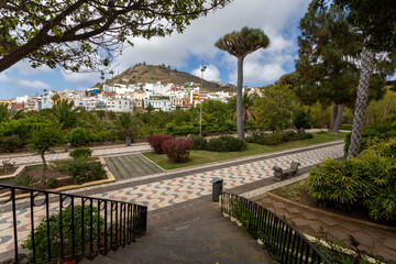 Parque Arucas in the town of Arucas, Gran Canaria