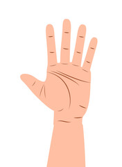 hand showing sign