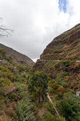 Mountain road in Gran Canaria