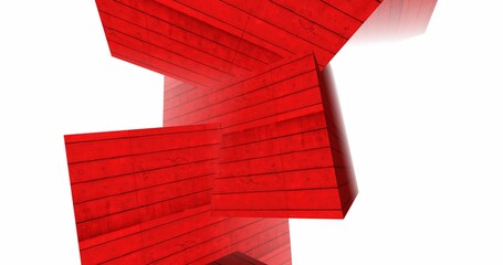 Obraz premium abstract geometric shapes 3d