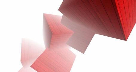 abstract geometric shapes 3d