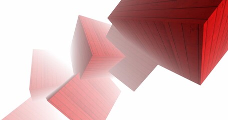 abstract geometric shapes 3d