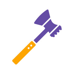 Meat hammer vector glyph icon. Kitchen appliance