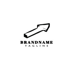 arrow logo template icon design vector