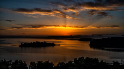 Narta lagoon. Albania.