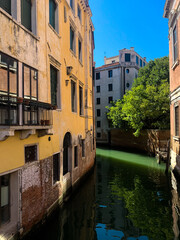 wunderschöner Kanal in Venedig  