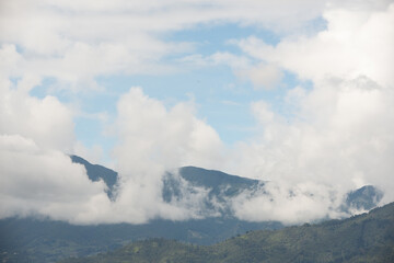 clouds in the sky