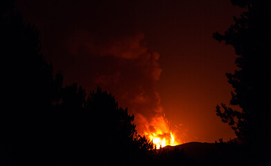 Eruption Etna