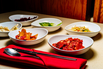 Korean Banchan Side Dishes - 444840049