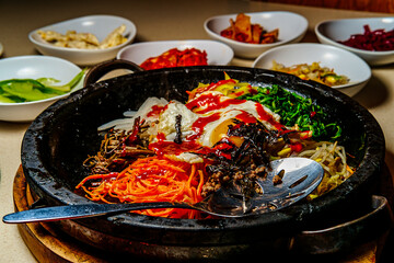 Korean Hot Beef Bibimbap