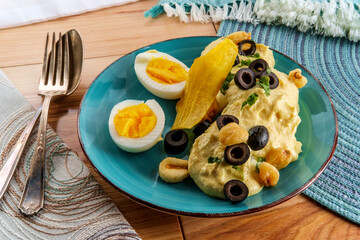 Peruvian Papa a la Huancaina Dinner