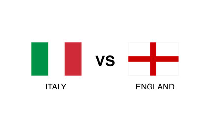 Obraz premium Euro 2020 Final Match England vs Italy