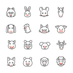 animal icon. animal set symbol vector elements for infographic web.