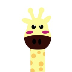 funny giraffe cartoon