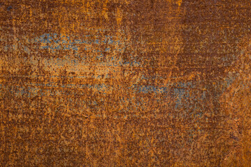 Grunge rusted metal texture, rust, and oxidized metal background. Old metal iron panel