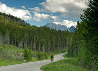Cycling In Banff National Park