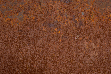 Grunge rusted metal texture, rust, and oxidized metal background. Old metal iron panel