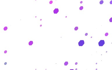 Light BLUE vector red banner with set of circles, dots. Donuts Background. Creative Design Template. Technological halftone illustration.
