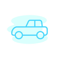 Illustration Vector Graphic of Car icon