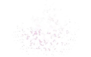 Light Pink, Red vector texture with artificial intelligence concept.