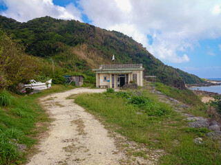 Fototapeta na wymiar 沖縄県の与那国島の風景