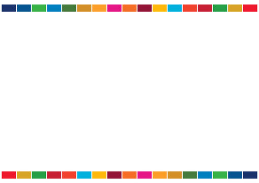 カラフルシンプル四角いイメージフレーム