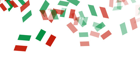 イタリア　 国旗　空　背景