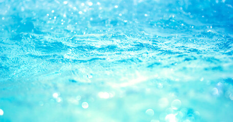 blue and white pool water background