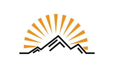adventure logo mountain