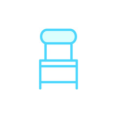 Illustration Vector Graphic of Chair icon