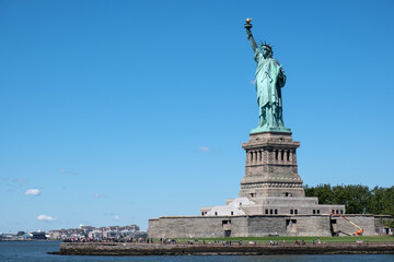Fototapeta premium The Statue of Liberty at New York City