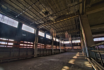 炭鉱施設　浴場区画