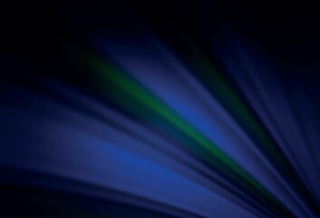 Dark BLUE vector blurred background.