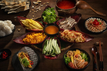 Lau. Hot pot.  - Vietnamese cuisine