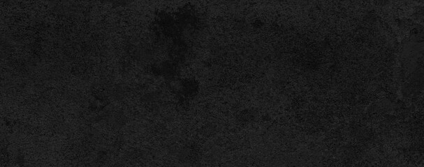 Panorama of Dark grey black slate background or texture. Black granite slabs background