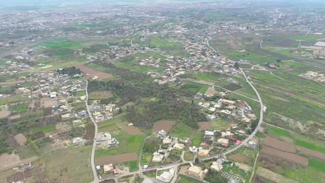 arial view of Tikrit city , Iraq