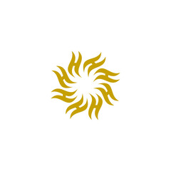 Fototapeta na wymiar H Sun Logo
