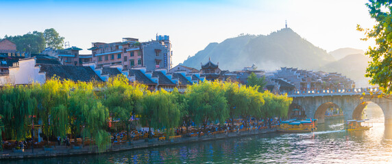 Zhenyuan ancient town scenic spot, Guizhou Province, China