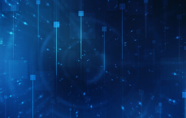 Binary Code Background, Digital Abstract technology background, Big data digital binary code, Internet Data Communication and Transfer background, Futuristic information technology concept