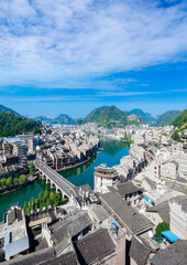 Zhenyuan ancient town scenic spot, Guizhou Province, China