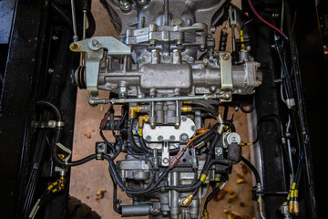 Engine, Diesel Fuel, Mechanic, Vehicle Part, Machine Part