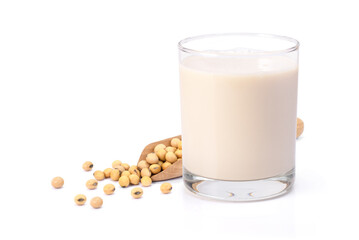 glass of soy milk
