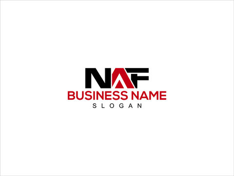 Letter NAF Logo Icon Vector Image Design For Company or Business
