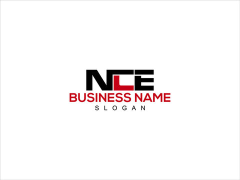 Letter NCE Logo Icon Vector Image Design For Company or Business