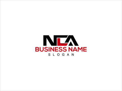 Letter NCA Logo Icon Vector Image Design For Company or Business