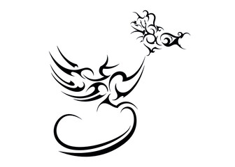 roadrunner bird speed run joke tattoo pill fun art sticker symbol other side