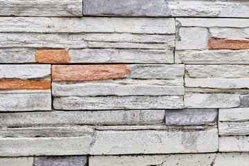 Stone wall background, rock materials for construction.