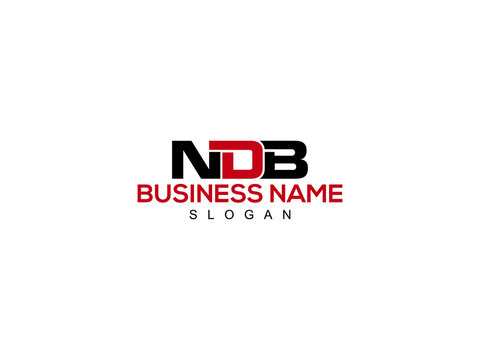 Letter NDB Logo Icon Vector Image Design For Company or Business