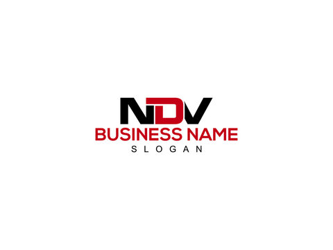 Letter NDV Logo Icon Vector Image Design For Company or Business